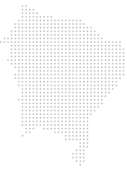 Mapa de imóveis da MD no Nordeste