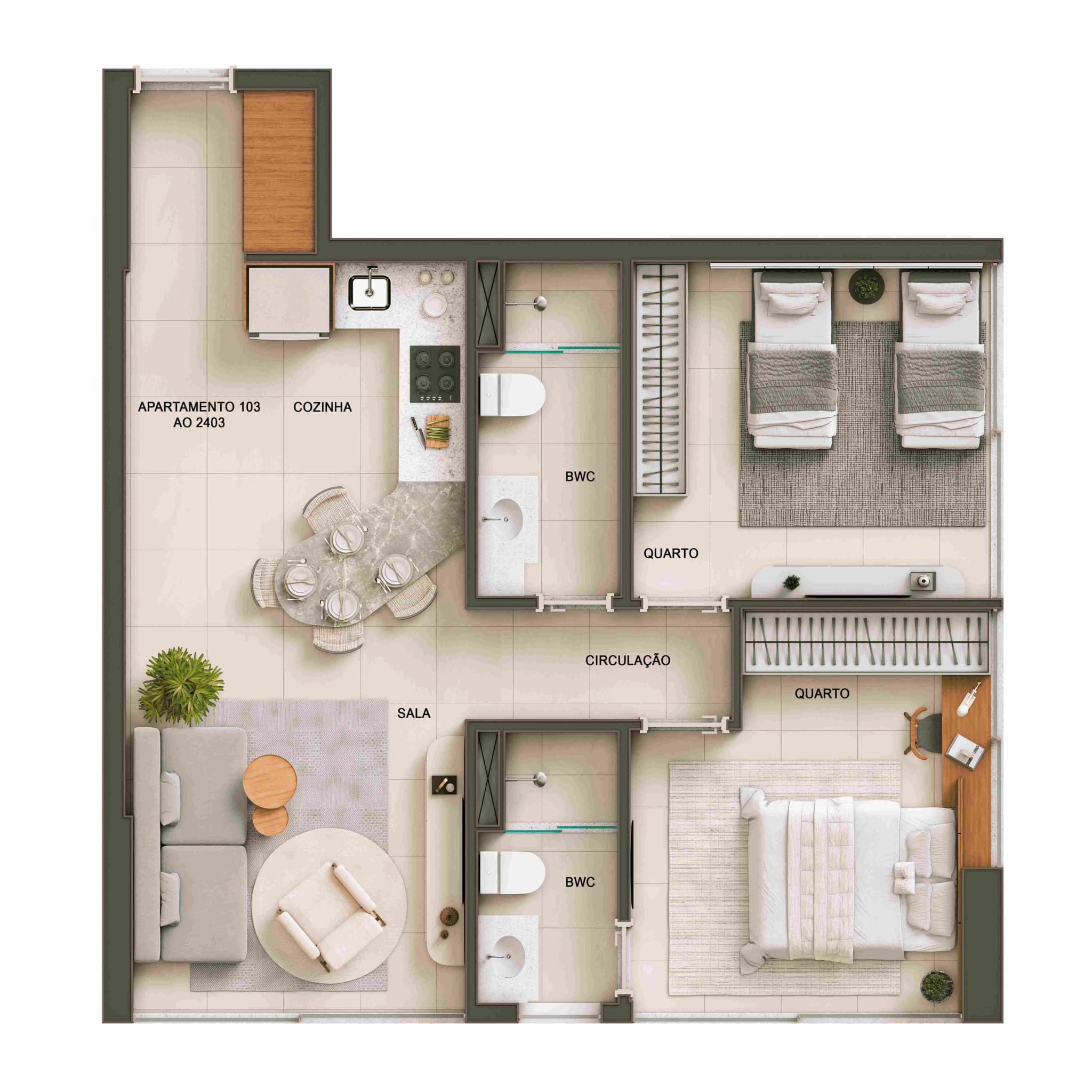 60m²