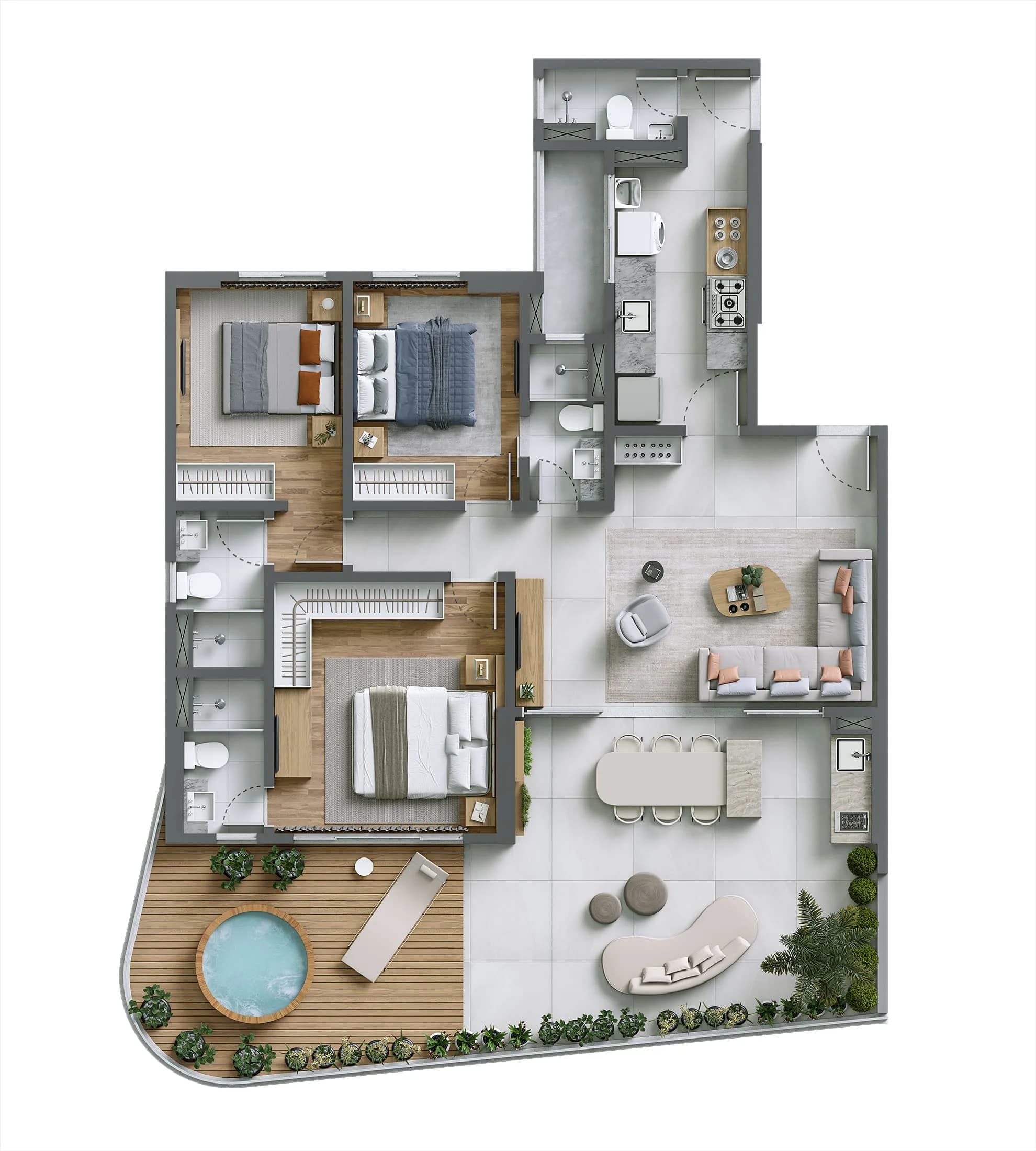 97m²