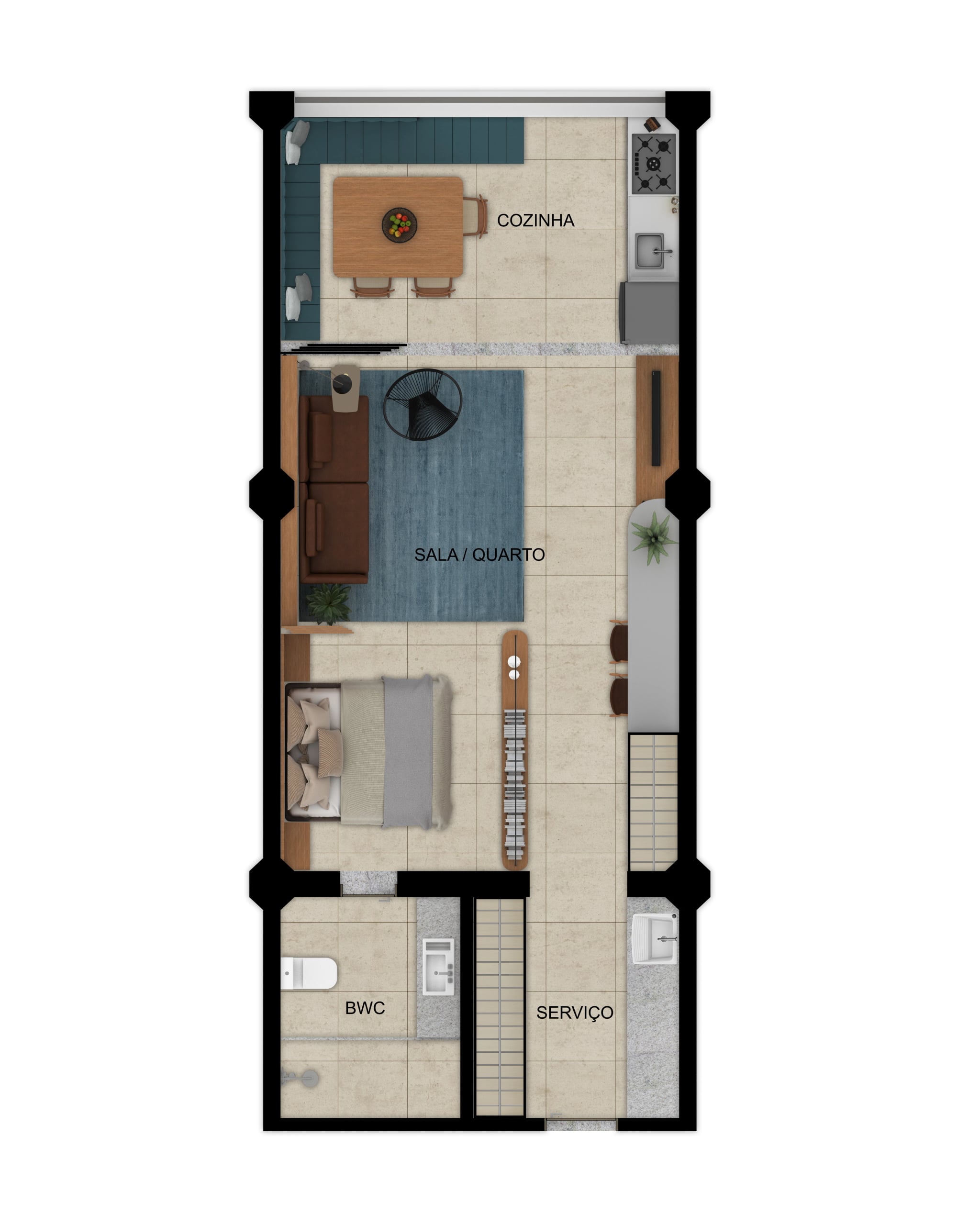 57m²