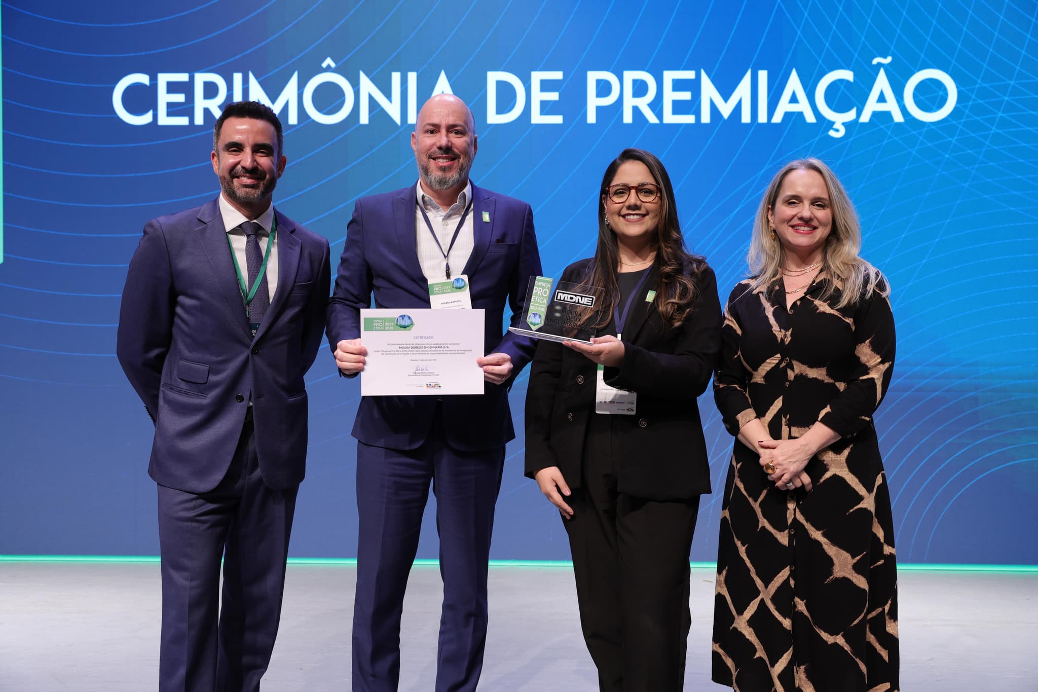Moura Dubeux renova o Selo Pró-Ética e reafirma seu compromisso com a integridade