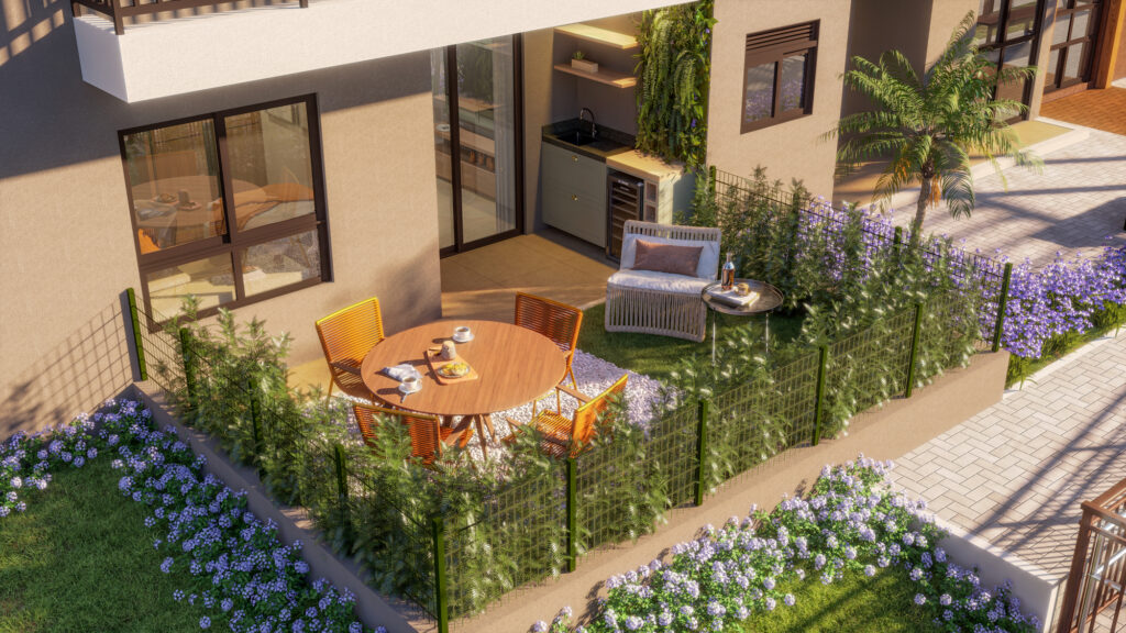 Arborê - apartamento com garden
